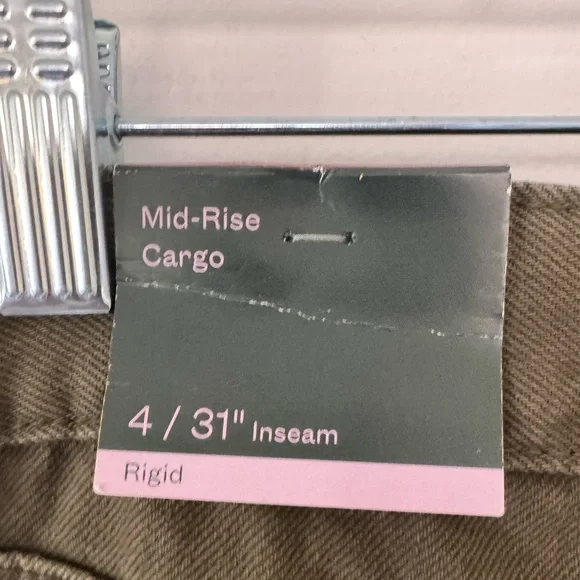 Wild Fable Mid Rise Baggy Cargo, Size 4 - Picture 3 of 6
